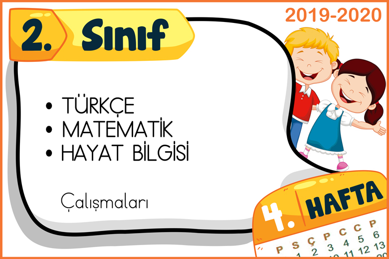 2 Sinif Gunluk Odevler 4 Hafta Ogretmen Evde