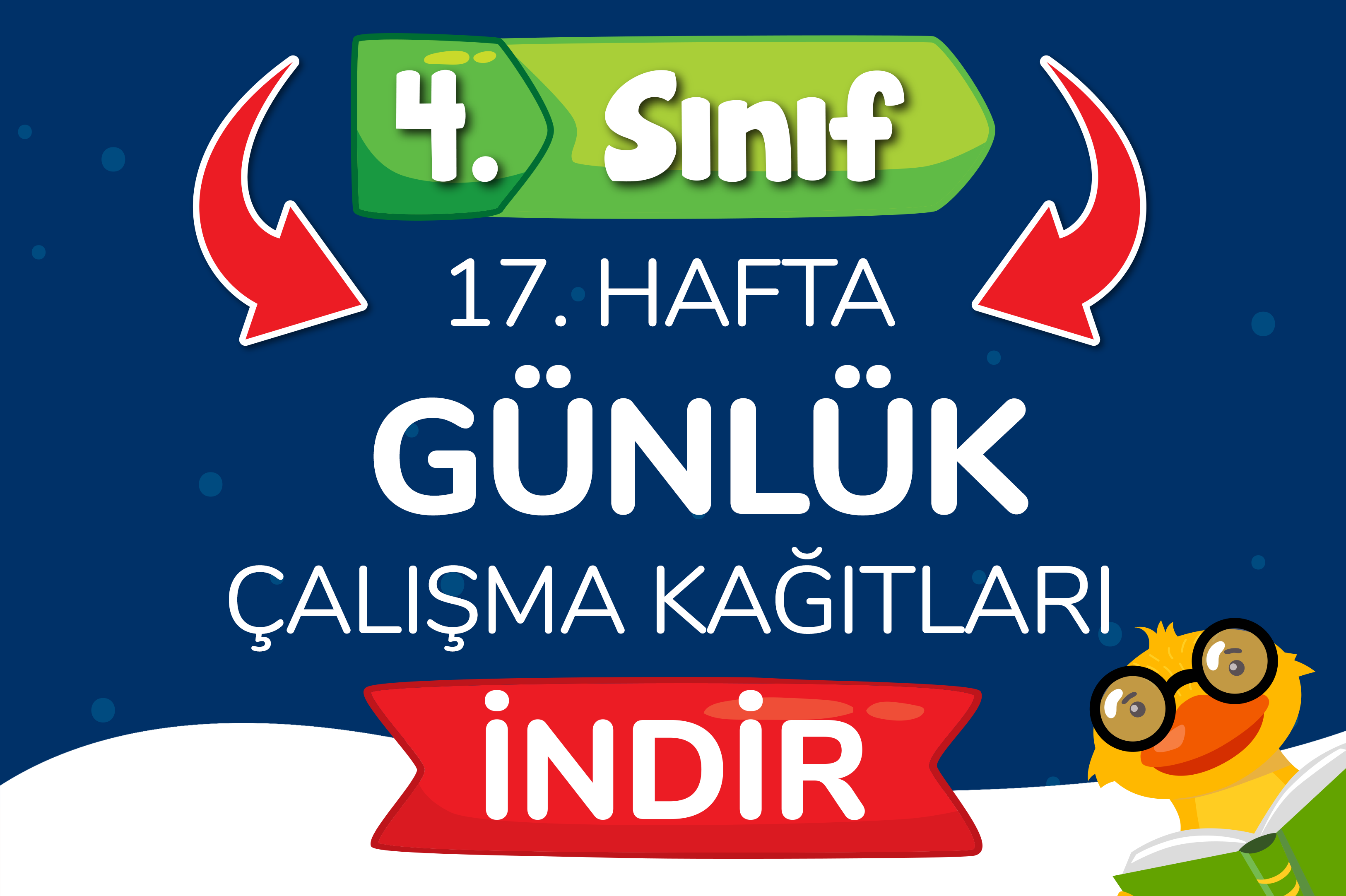 4. Sınıf Günlük Ödevler 17. Hafta Öğretmen Evde